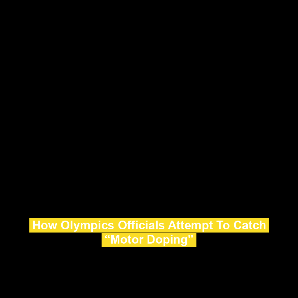 How Olympics Officials Attempt To Catch “Motor Doping”